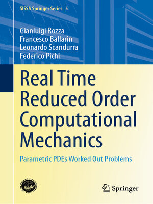 cover image of Real Time Reduced Order Computational Mechanics